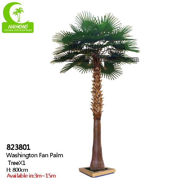 8m lebensechte künstliche Betriebskünstliche Palme für heißen Verkauf