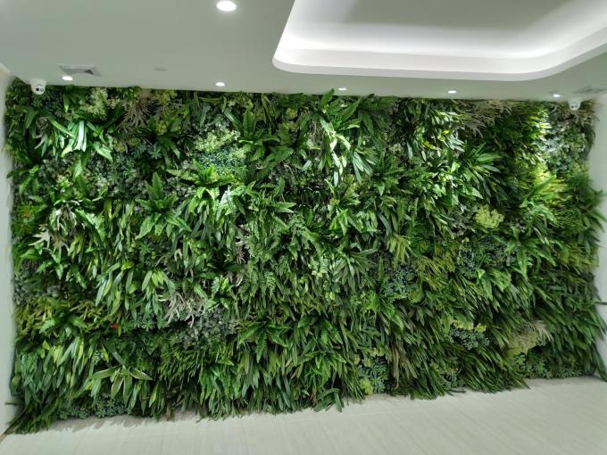 künstliche grüne Wand