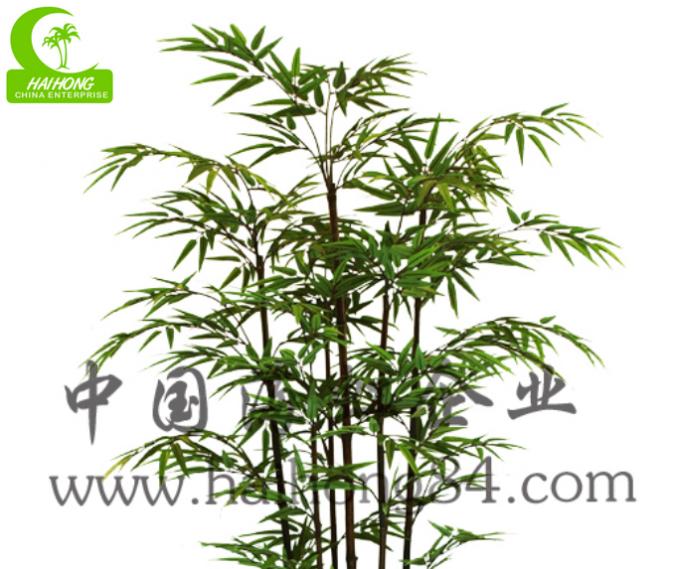 lebensechter künstlicher grüner Bambusbaum für Garten- und landscpedekoration