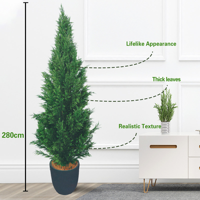 Cypress High Density Bonsai Evergreen Artificial Plants 1.2m-2m