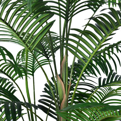 5ft 6FT 7ft Fake Tropical Palm Plant, Artificial Palm Tree, Pre Potted Faux Greenry Plant for House Living Room Outside Patio Office Home