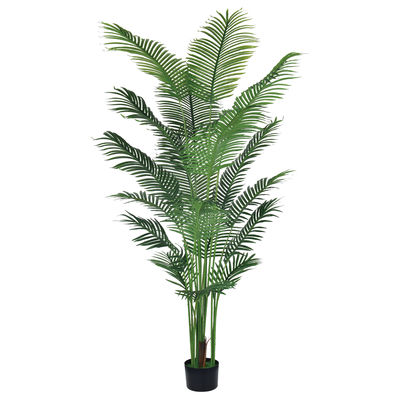 6ft Indoor Artificial Palm Trees thick foliage Tall Faux Silk Large Artificial Plant For Home Decor