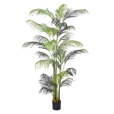 Faux Silk Hawaii Palm Artificial Plant Wholesale Palm Trees For Indoor Home Living Room Corner Decor Faux Tropical Plant