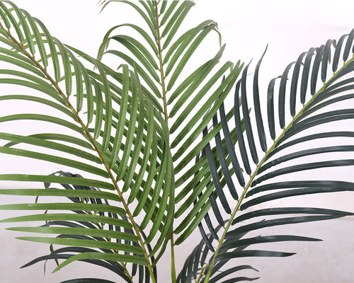 Faux Silk Hawaii Palm Artificial Plant Wholesale Palm Trees For Indoor Home Living Room Corner Decor Faux Tropical Plant