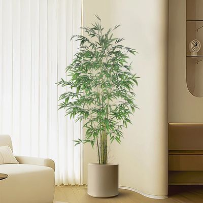 Wholesale Artificial Bamboo Plant Tree With Plastic Pot For Home Decor, Apartment Or Office– Realistic Fake Indoor Plants For Living Room, Bedroom, Bathroom, Entryway – Faux Greenery For Home DéCor