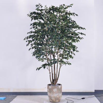 Ultra-Realistic Multi-Trunk Faux Ficus Tree 2.5m Artificial Banyan Tree For Decoration​ Of Hotel Home Living Room