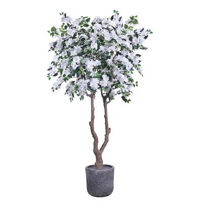 Wholesale 220cm Artificial Bougainvillea Plant - Model B White - Haihong Factory Direct | Realistic Outdoor Decor | Bulk Supply for Landscaping