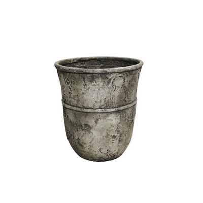 Nordic Antique Balcony Bonsai Floor Flower Pot Imitation Stone
