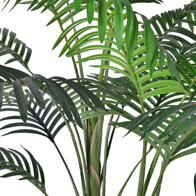 5ft 6FT 7ft Fake Tropical Palm Plant, Artificial Palm Tree, Pre Potted Faux Greenry Plant for House Living Room Outside Patio Office Home