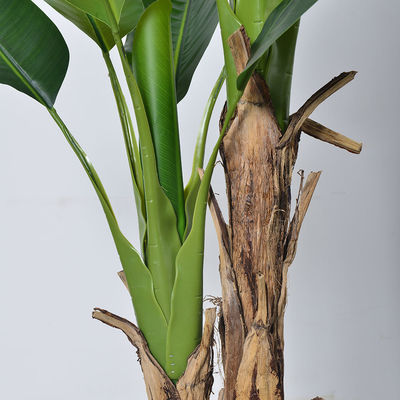 Wholesale 7 FT Artificial Banana Tree Plant | Natural Bark Trunk | Free Maintenance | Indoor Palm for Living Room & Office Decor