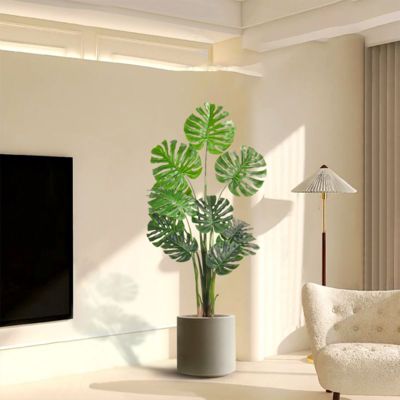 4ft 5.3ft 6ft Realistic Artificial Monstera Plant​ For Home And Office Decoration Custom Sizes Available