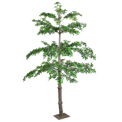 Künstlicher Terminalia-Baum 180cm 260cm 320cm | Großer Kunstbaum für Hotel- und Gewerbelandschaftsbau | Innen- und Außendekoration