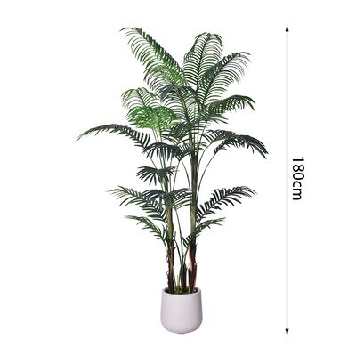 Großhandel 180cm (5,9ft) künstliche Indoor-Palmen - Areca-Palme im I-Stil | Direktverkauf ab Werk Haihong | Große Kunstpalme für Heim- und Bürodekoration