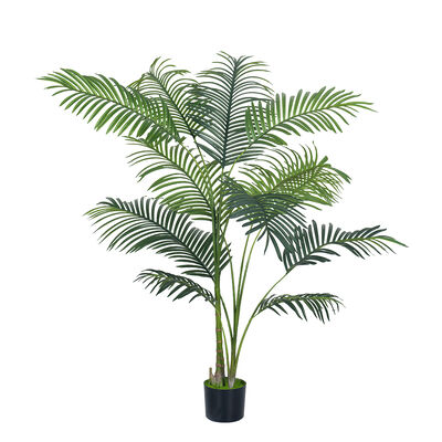 Großhandel 150cm Künstliche Tropische Palme Hawaii Palmenpflanze Topf Kunstgrüne Pflanzen für Innendekoration
